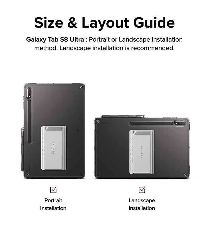Galaxy Tab S8 Ultra Smoke Black case 