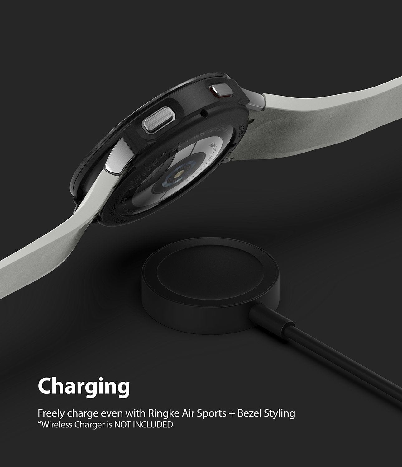 Sure thing! "Discover the convenience of wireless power sharing and charging without the hassle of removing your phone case."