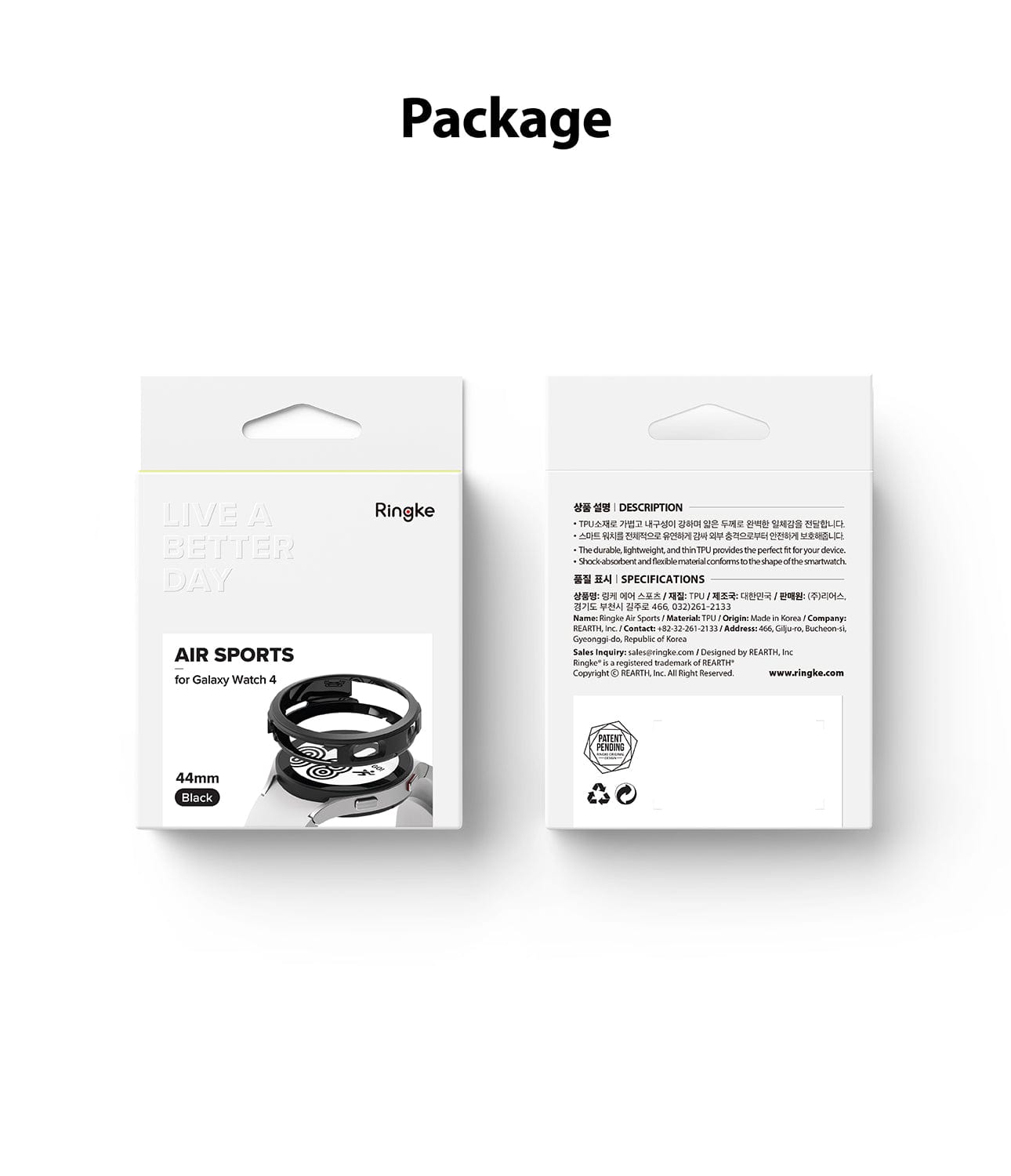 Yes, the Ringke Air Sports case for Galaxy Watch 4 comes in a retail package, ensuring its authenticity and quality presentation.