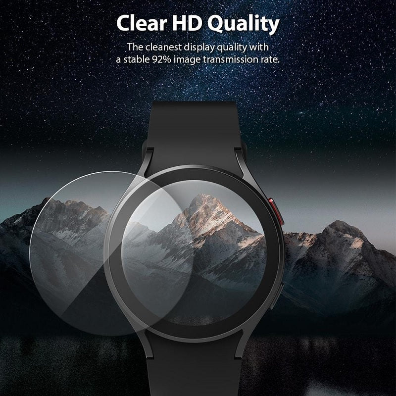 Experience crystal-clear HD quality with our tempered glass, boasting 92% image transmission.