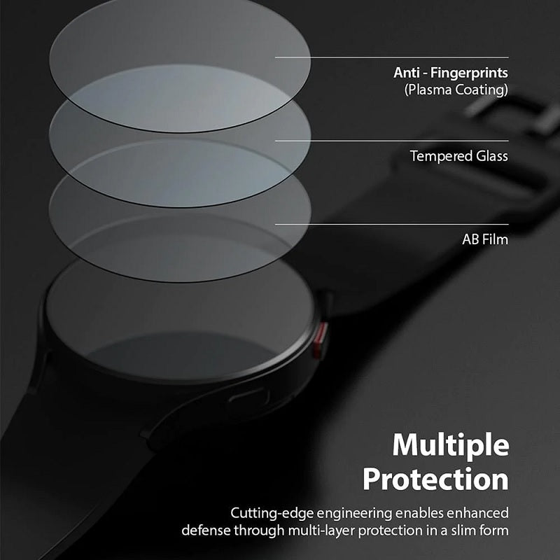 Enhance the protection of your Galaxy Watch 4 Classic 46mm's LCD multi-touch rectangle display with our real tempered glass