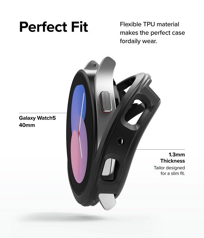 Galaxy Watch 5 40mm Air Sports Black Case by Ringke