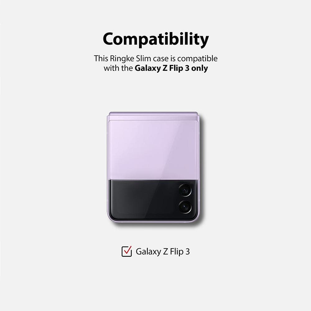 Galaxy Z Flip 3 Slim Case Clear By Ringke