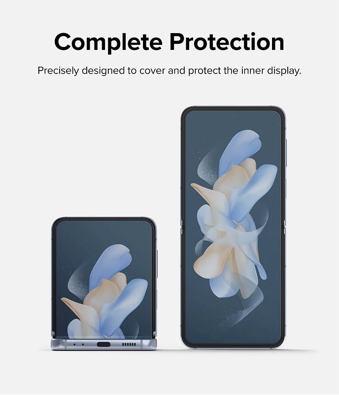 Galaxy Z Flip 4 Dual Easy Film Screen Protector by Ringke