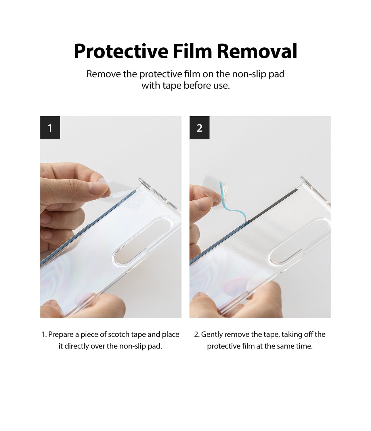Galaxy Z Fold 3 Slim Case Clear By Ringke