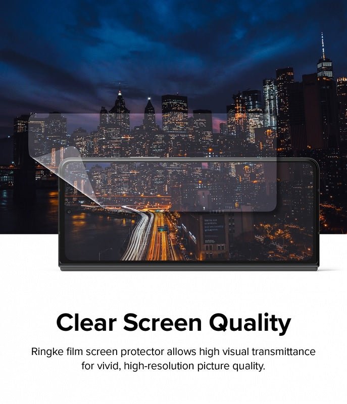 Galaxy Z Fold 4 Dual Easy Film Screen Protector by Ringke