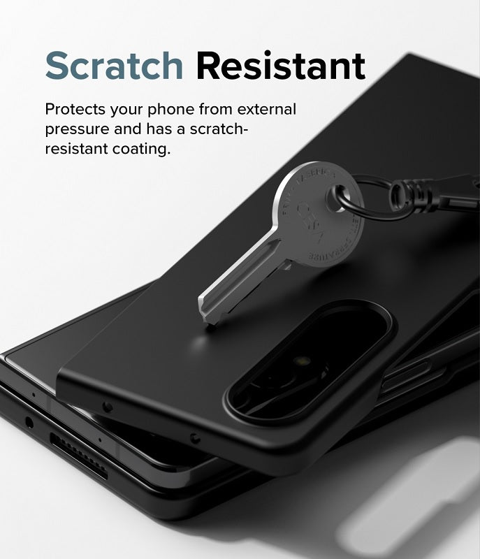 Galaxy Z Fold 4 Slim Black Case by Ringke