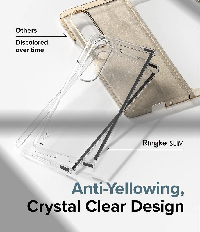 Galaxy Z Fold 4 Slim Clear Case by Ringke