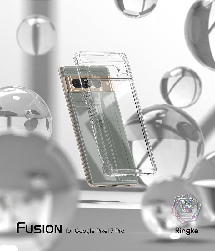 Google Pixel 7 Pro Fusion Clear Case by Ringke