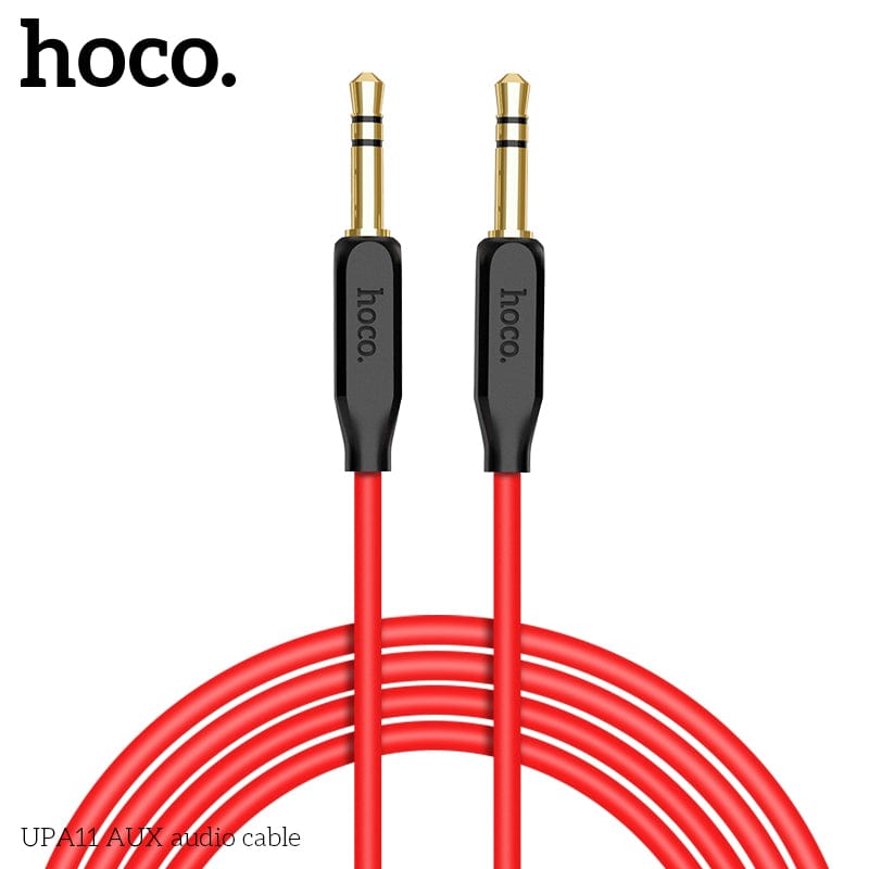 HOCO UPA11 AUX Audio Cable RED