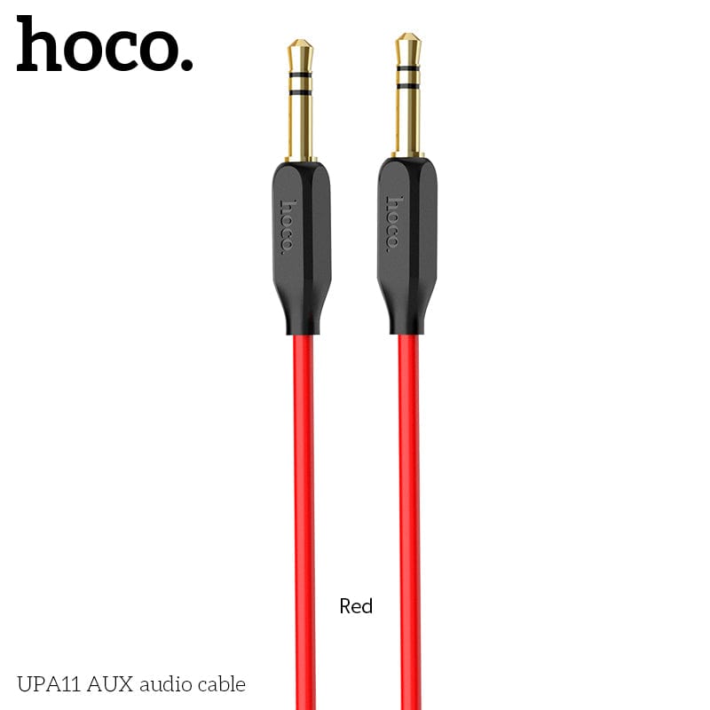 HOCO UPA11 AUX Audio Cable RED