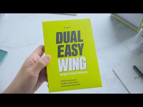 Huawei P40 Pro screen protector video