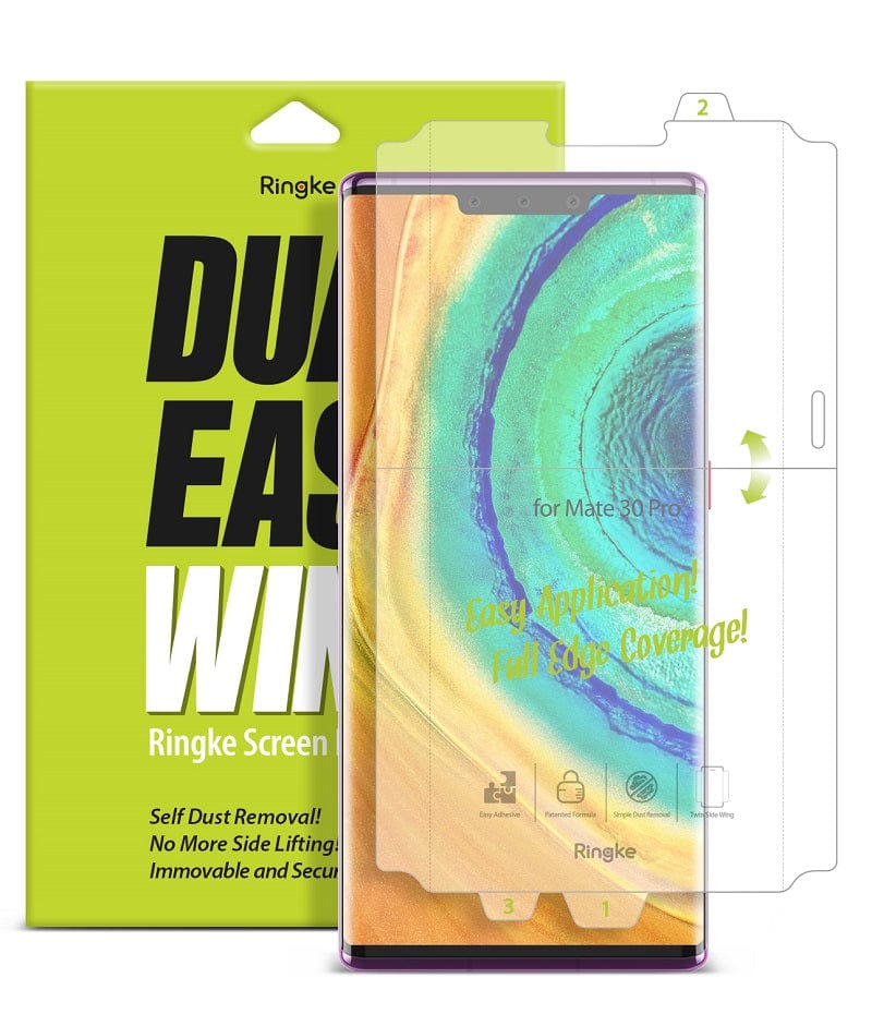Huawei Mate 30 Pro Screen Protector Dual Easy Wing Film By Ringke