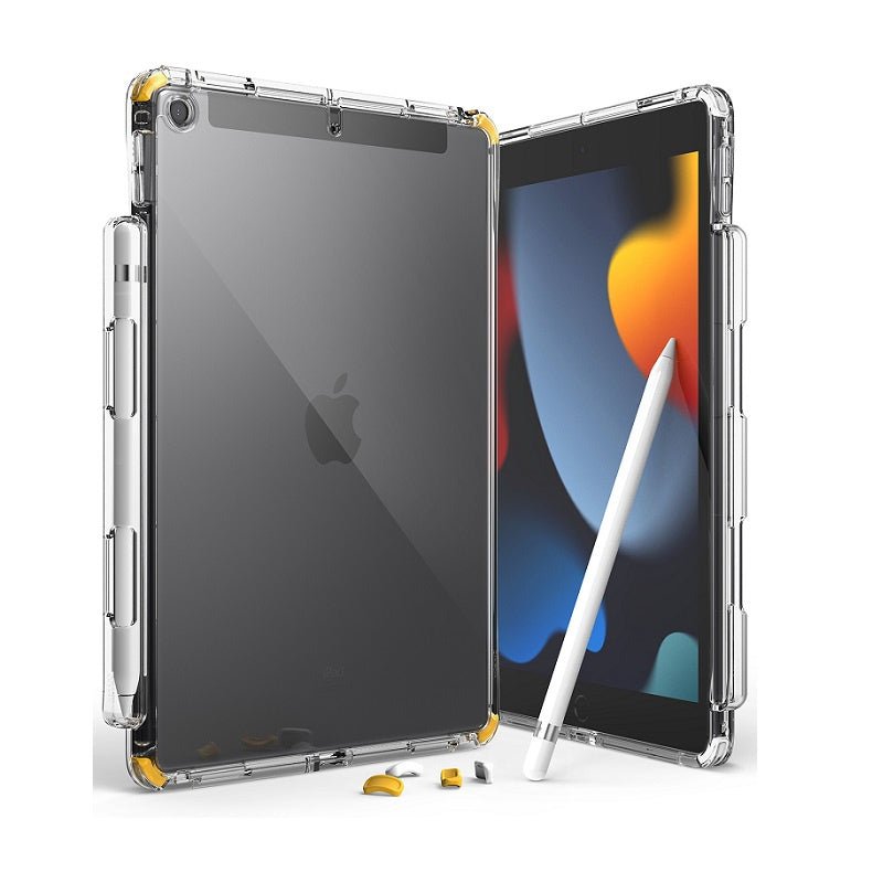 iPad 10.2" (9 / 8 / 7th Generation) Fusion Plus White-Yellow Case By Ringke