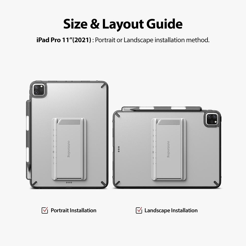 iPad Pro 2021 11" Case Smoke Black 