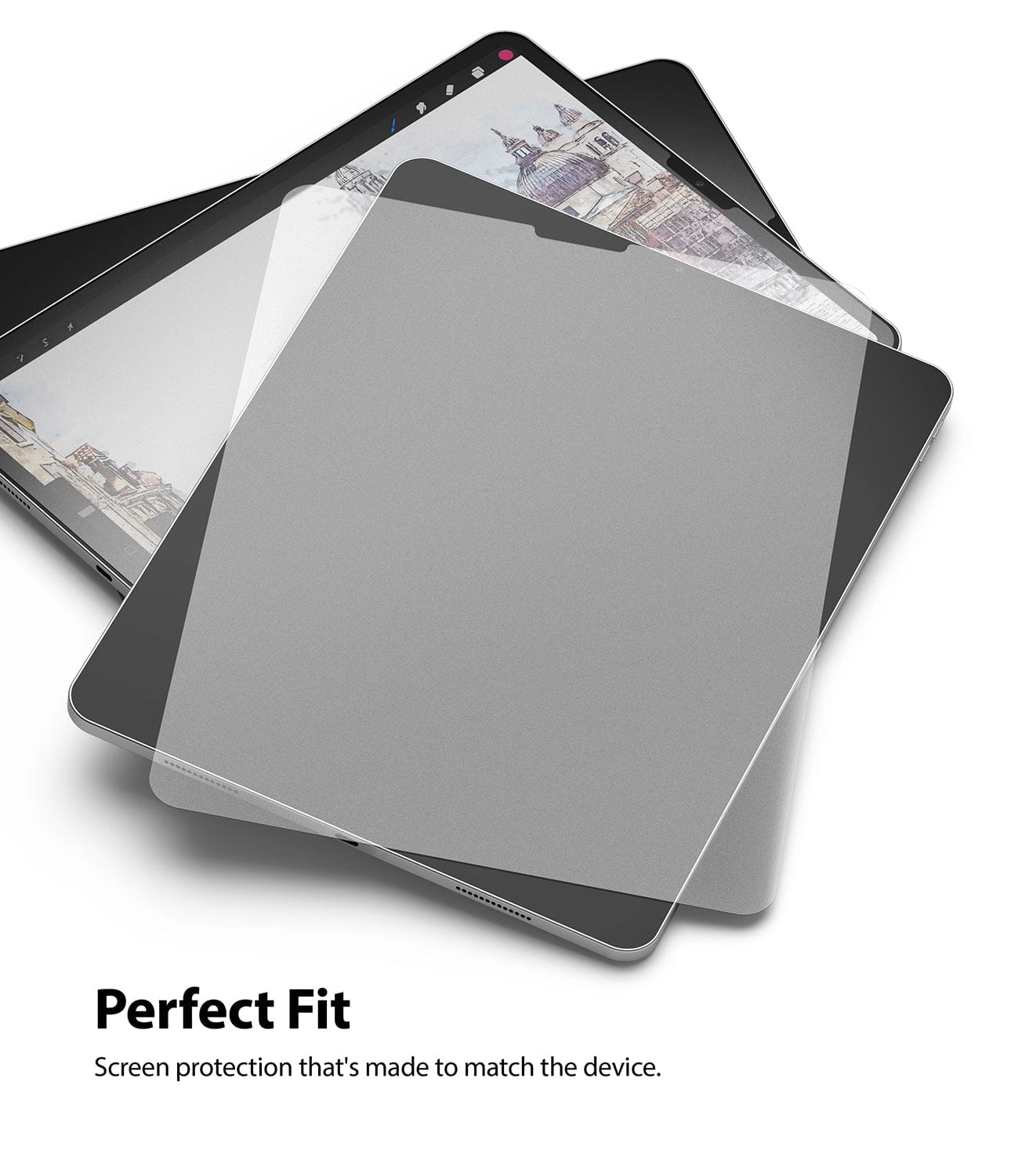 Perfect Fit Screen Protector for iPad Pro 2021 12.9" 