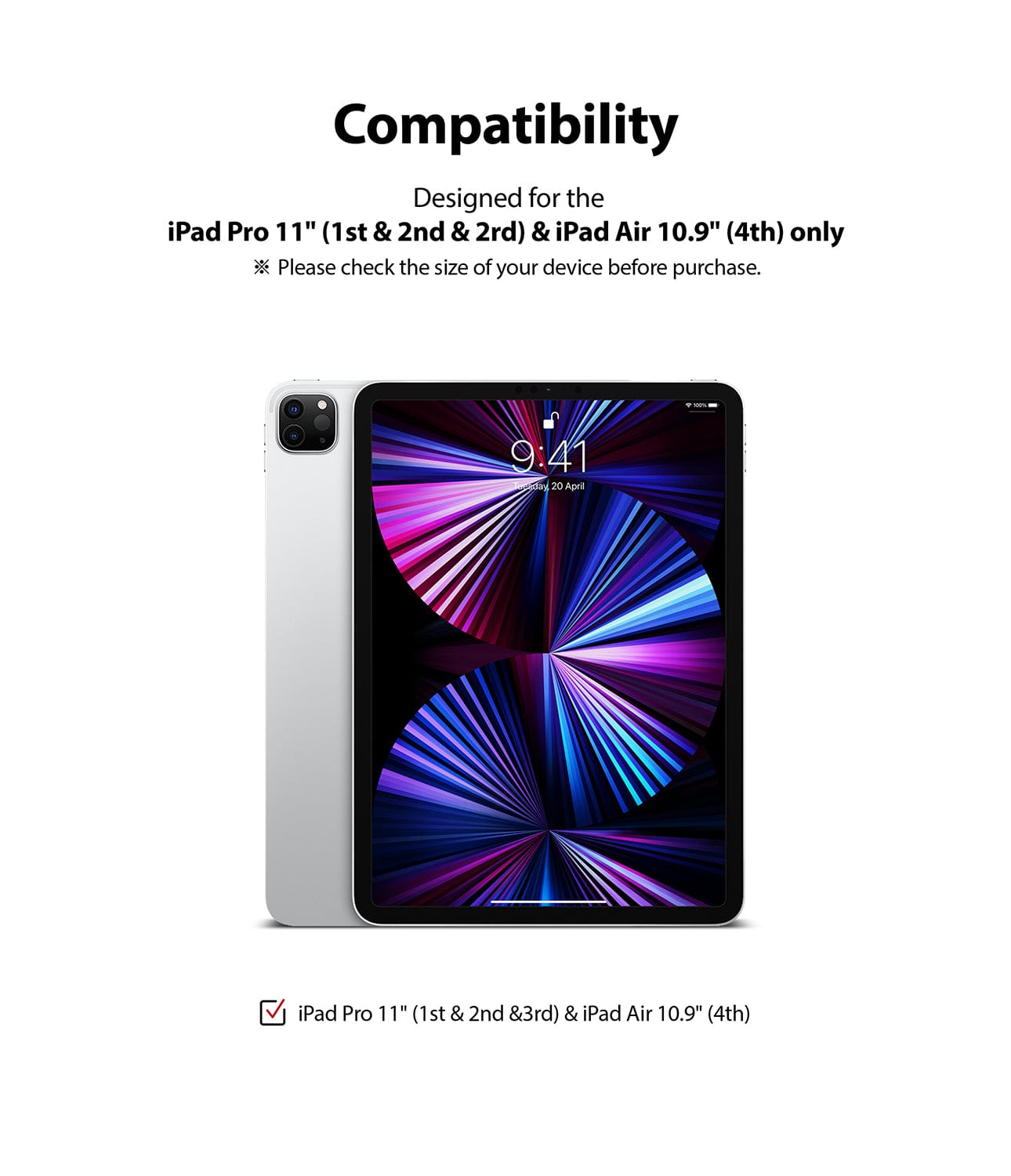 iPad Pro 2021 12.9" 3rd  4th 5th Gen 