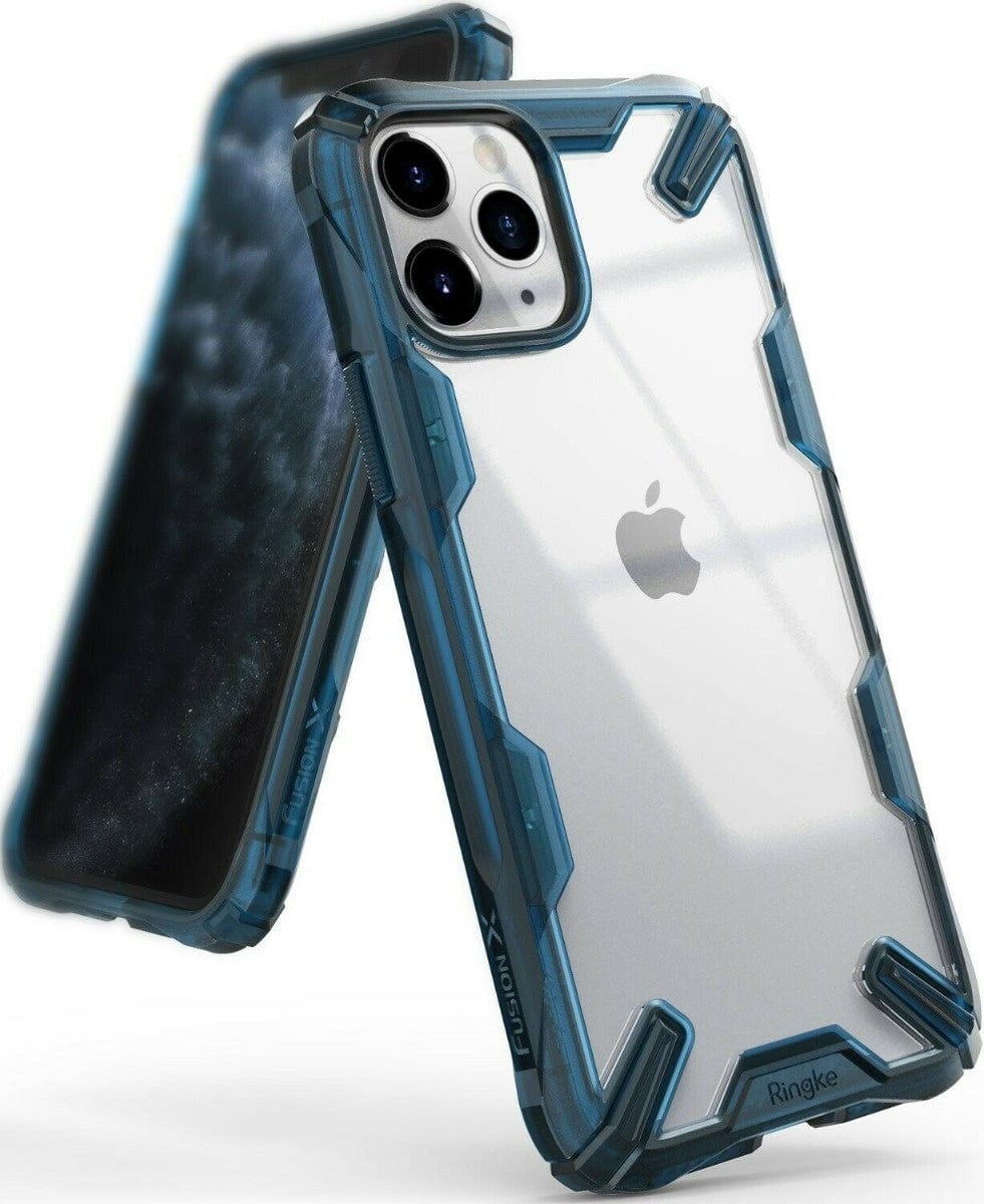 iPhone 11 Pro Max Case Space Blue Fusion-X by Ringke