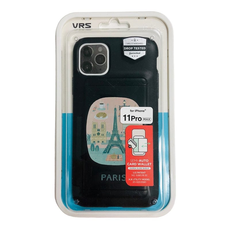 iPhone 11 Pro Max Damda Glide Shield Case Black Paris by VRS Design