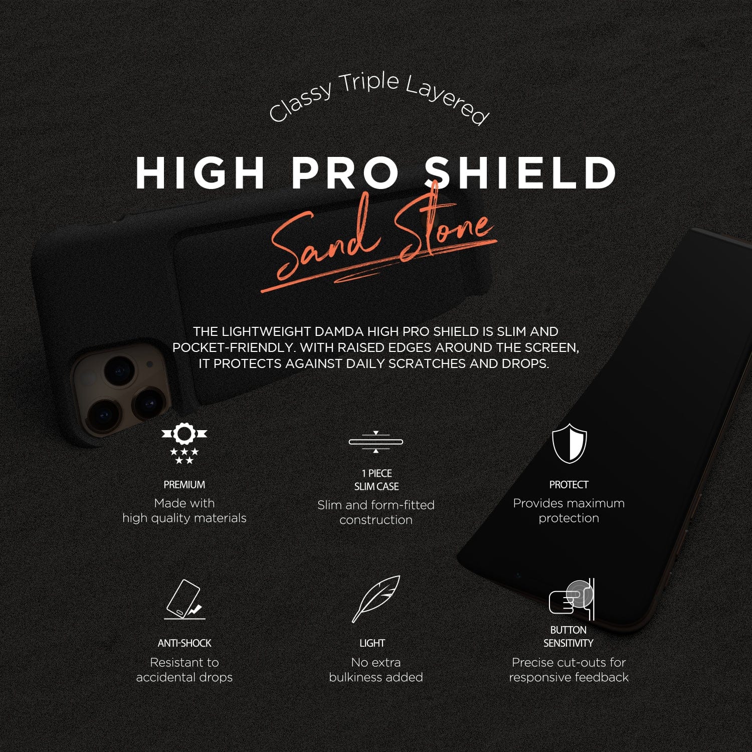 VRS Design case for iPhone 11 Pro Max High Pro Shield