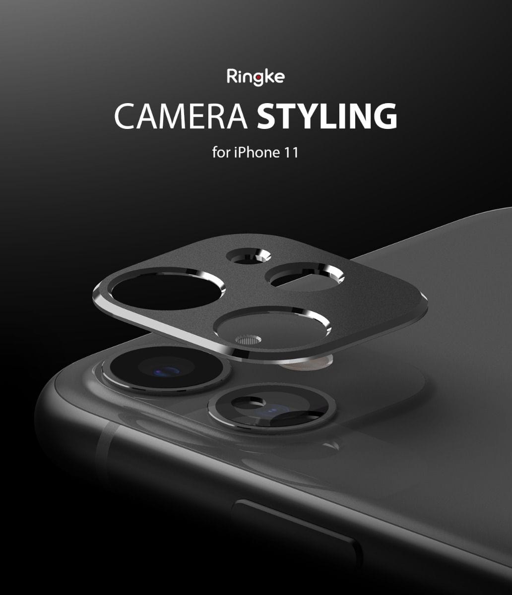 iPhone 11 RINGKE CAMERA STYLING - Black