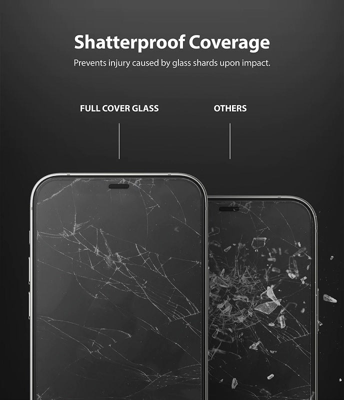 iPhone 12 / 12 Pro Full ID Glass Screen Protector by Ringke