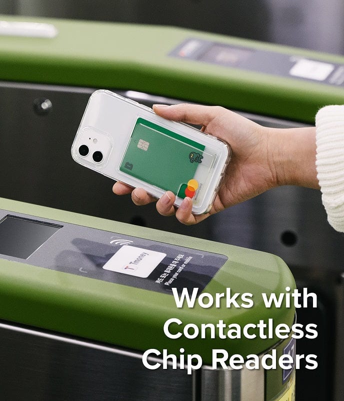 Ringke case works with contactless chip readers