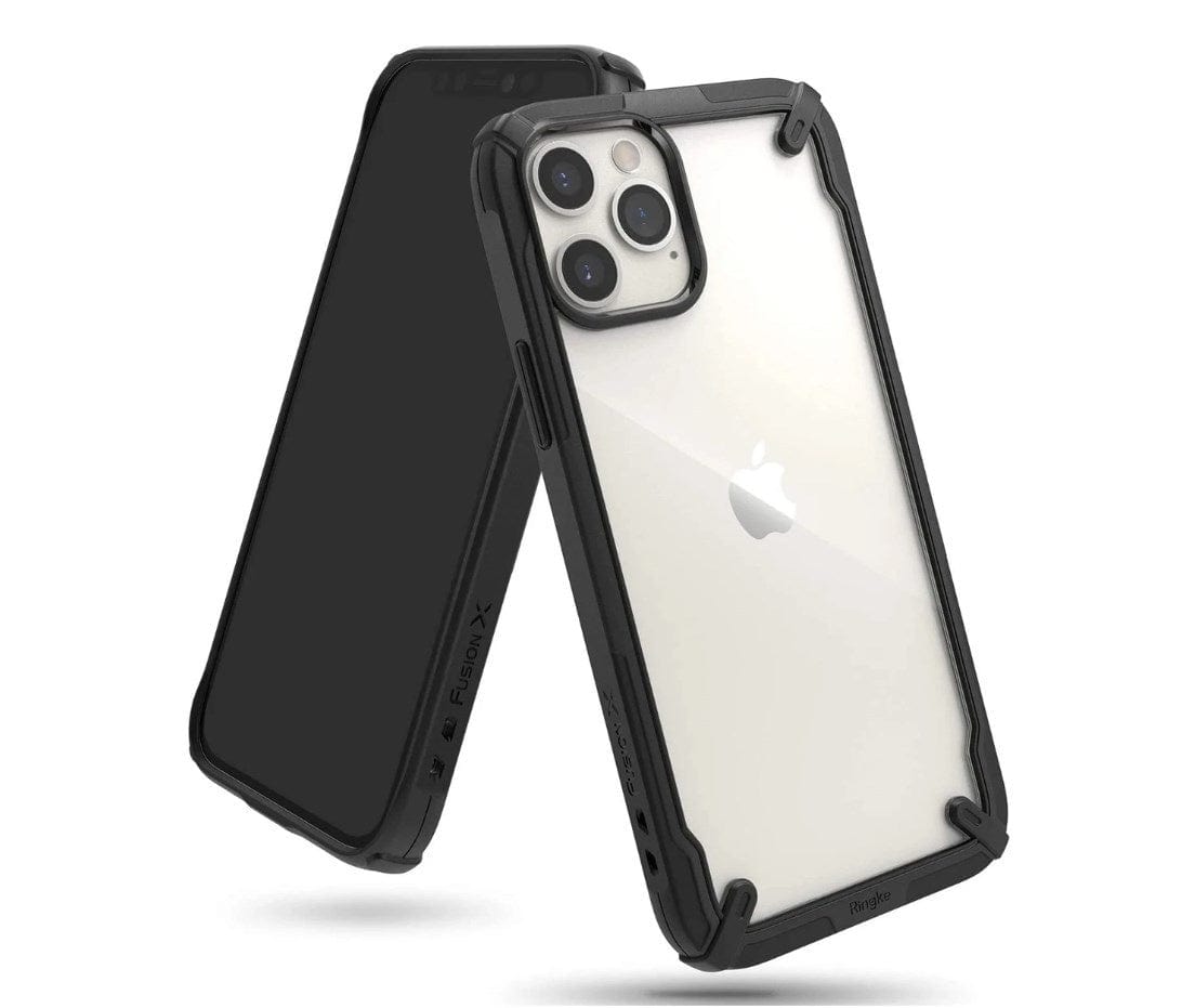 iPhone 12 / 12 Pro Fusion-X Black Case by Ringke