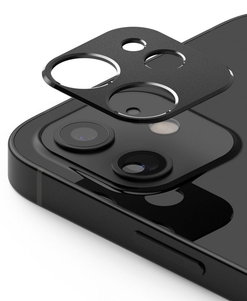 iPhone 12 Camera Styling Black Ringke