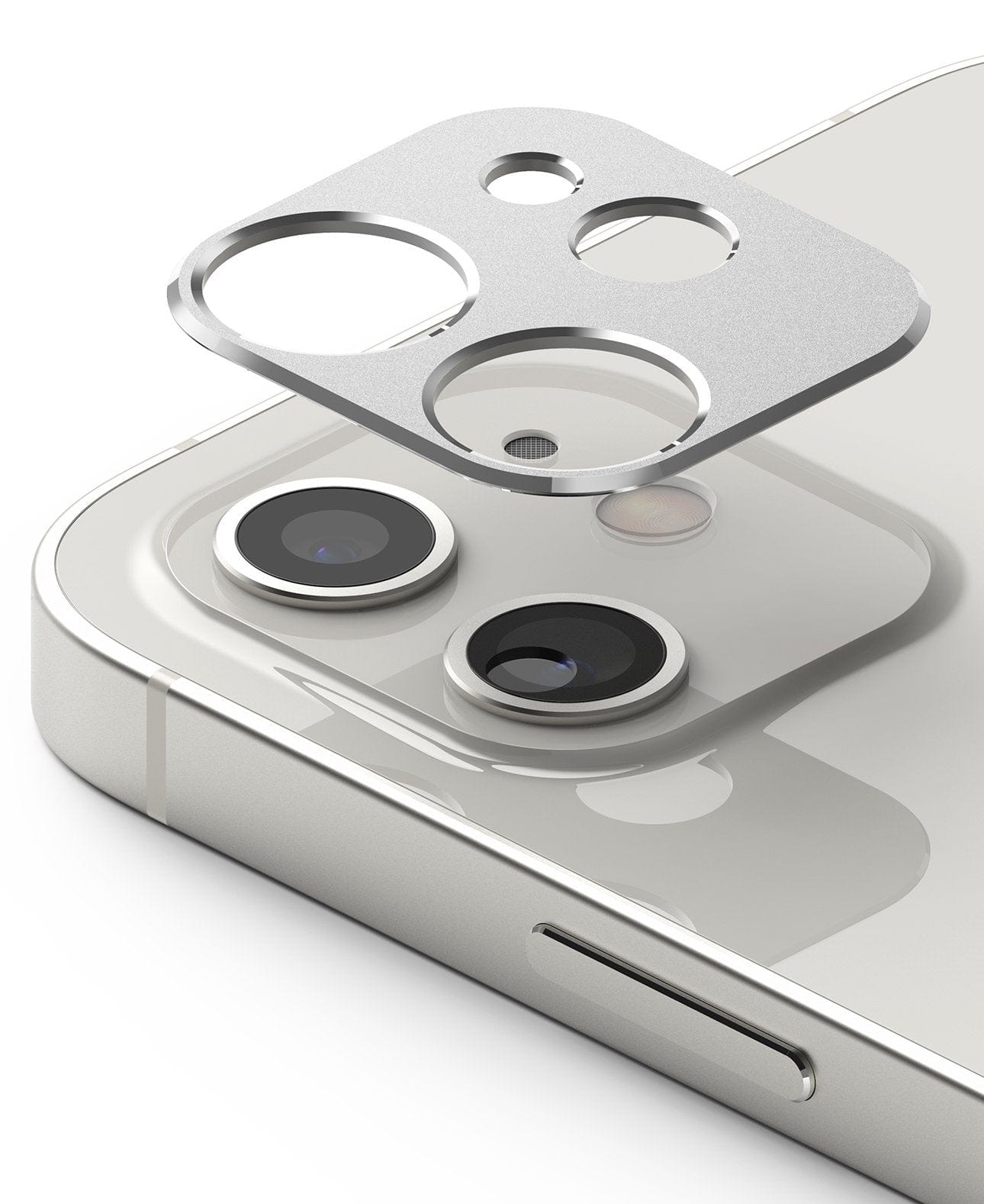 iPhone 12 Camera Styling Silver Color Ringke