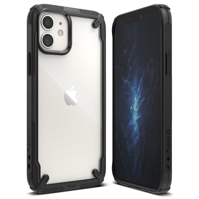 iPhone 12 mini Fusion-X Black Case by Ringke