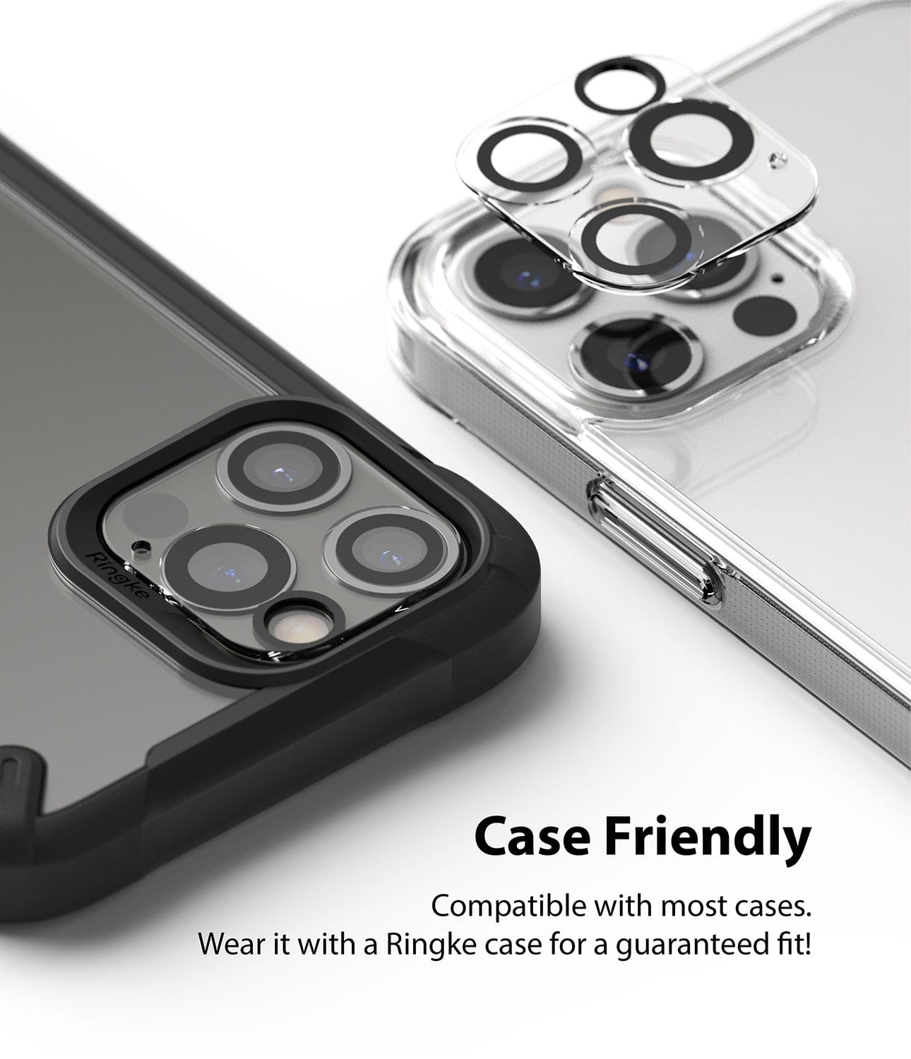 Case Friendly Camera Lens Protector for iPhone 12 Pro Max 