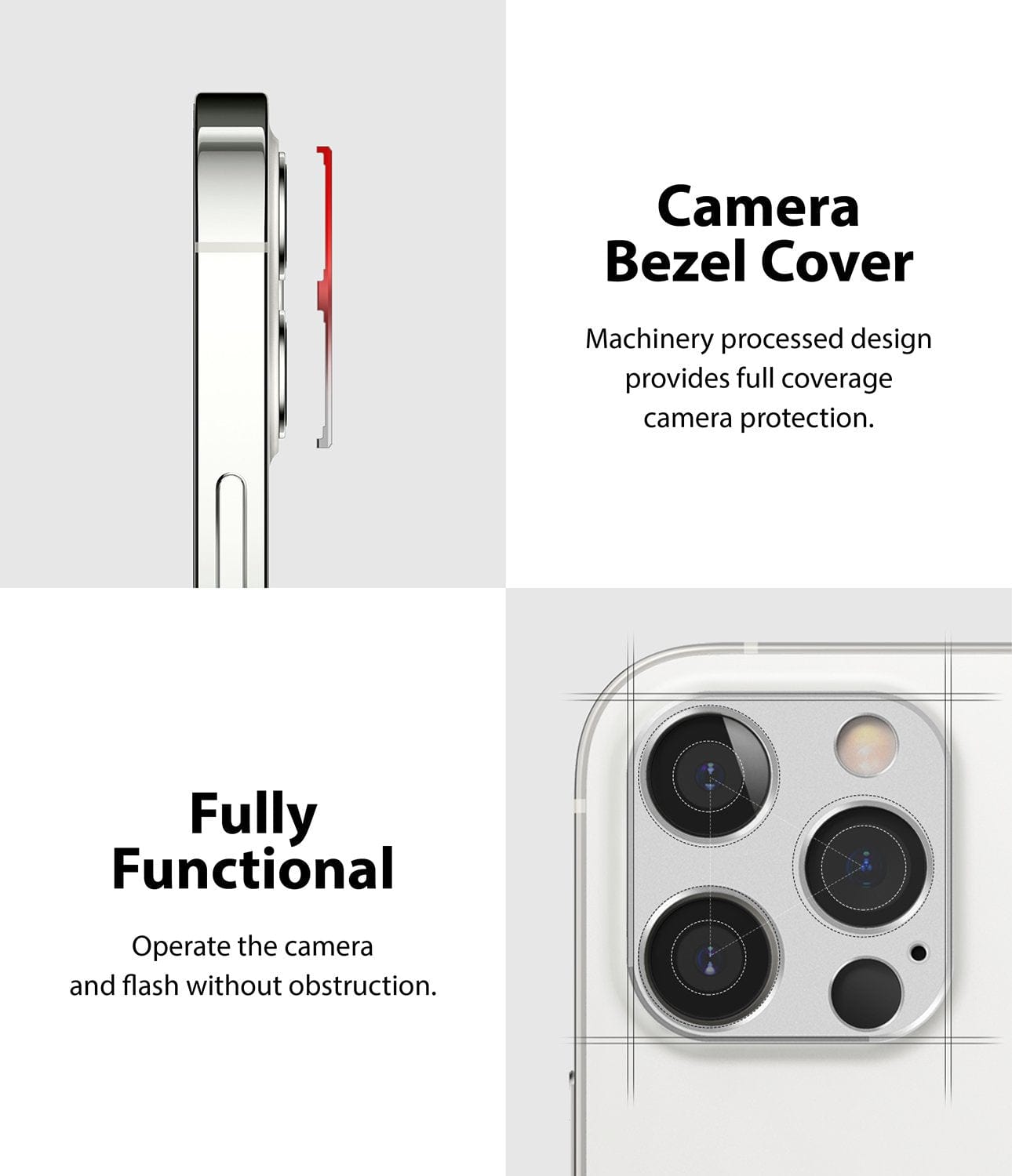Camera Bezel Cover for iPhone 12 Pro max 