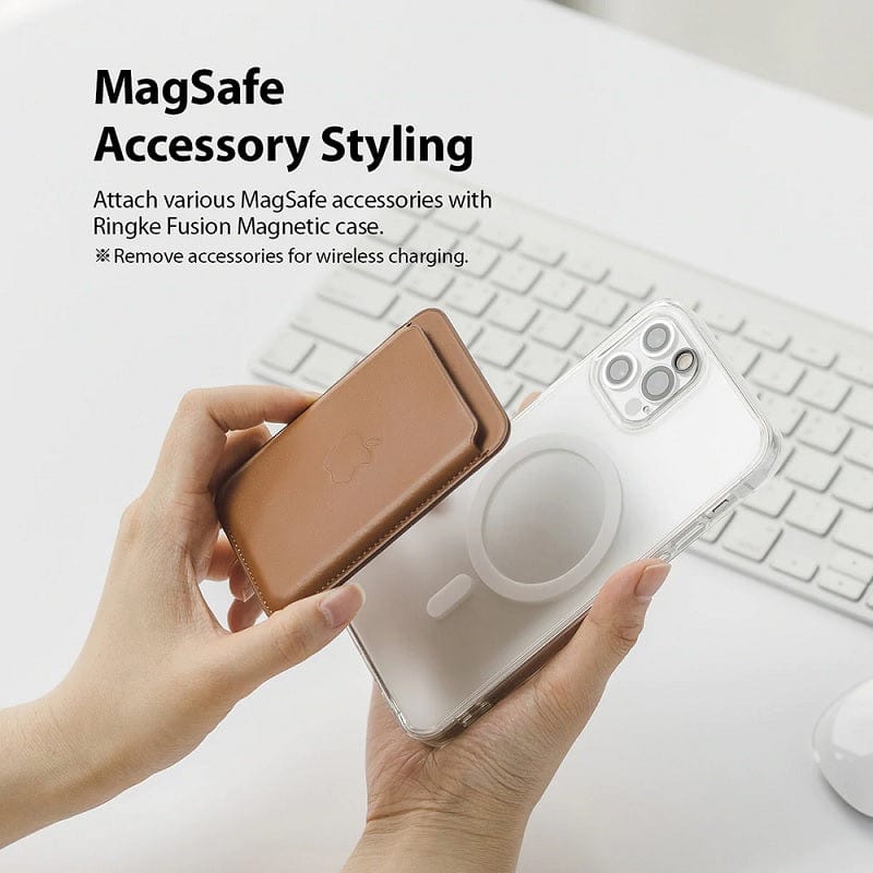 Attach various magsafe accessories with Ringke Fusion Magsafe case