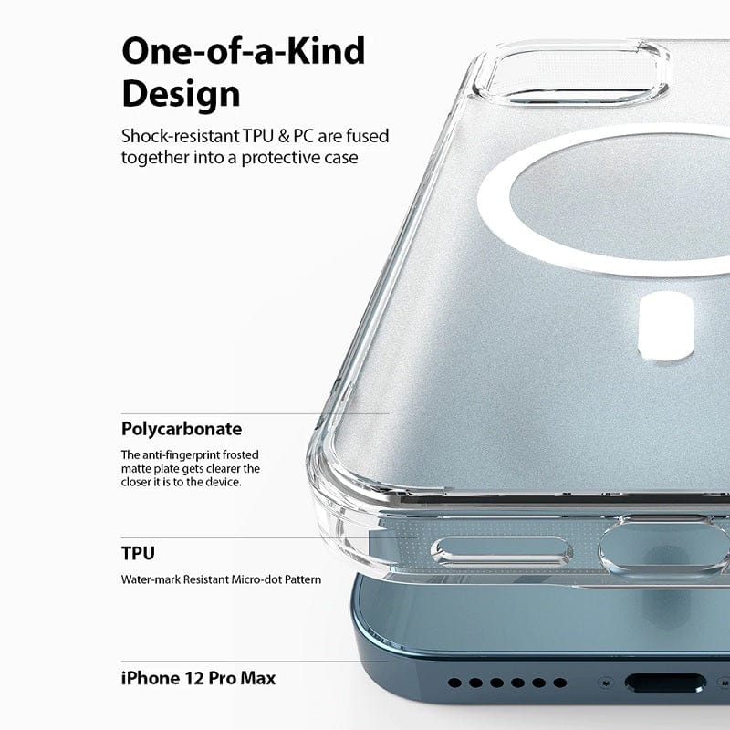 Hard PU and Soft TPU material case for iPhone 12 Pro Max