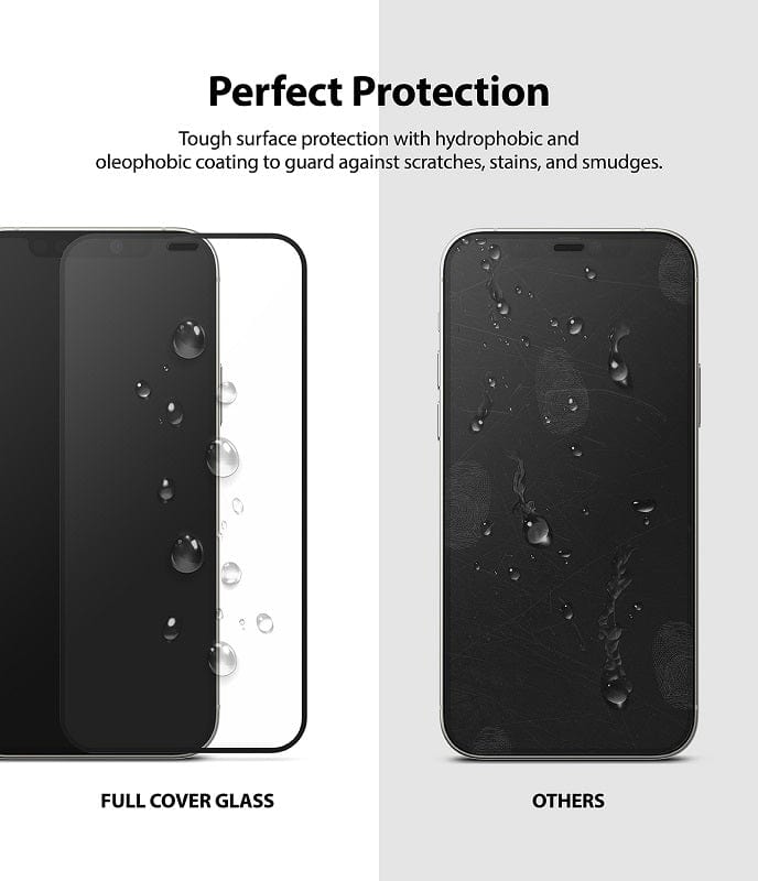 iPhone 12 Pro Max ID Full Glass Screen Protector By Ringke