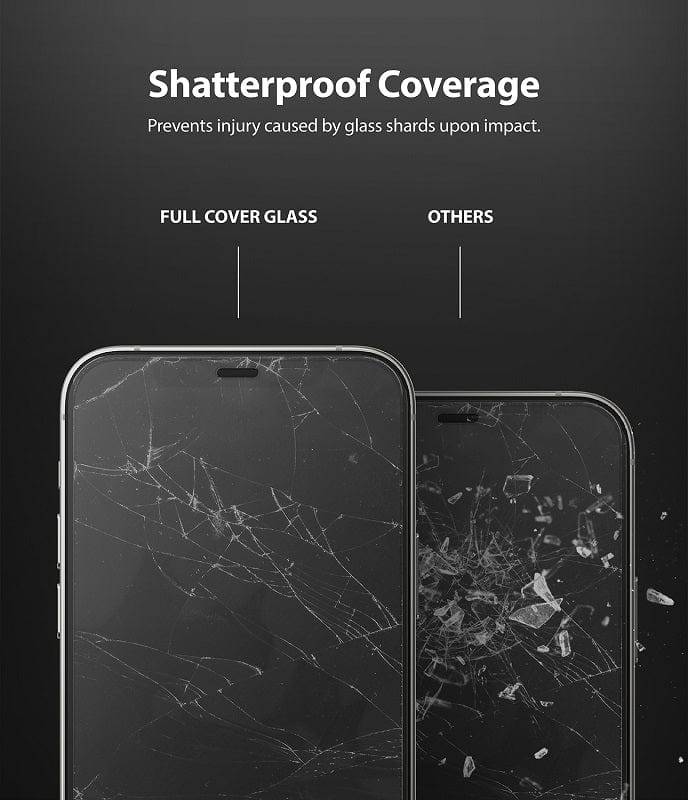 iPhone 12 Pro Max ID Full Glass Screen Protector By Ringke