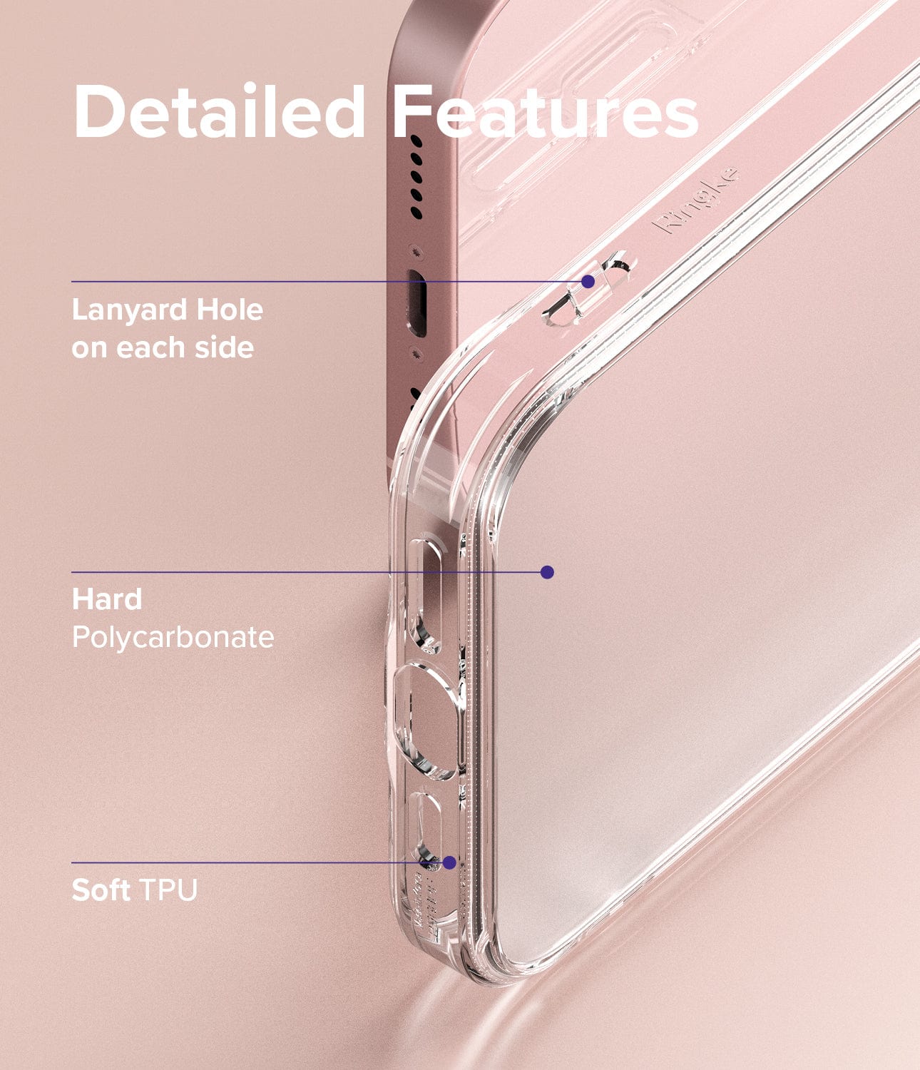 Hard Polycarbonate and Soft TPU design case for iPhone 13 Case