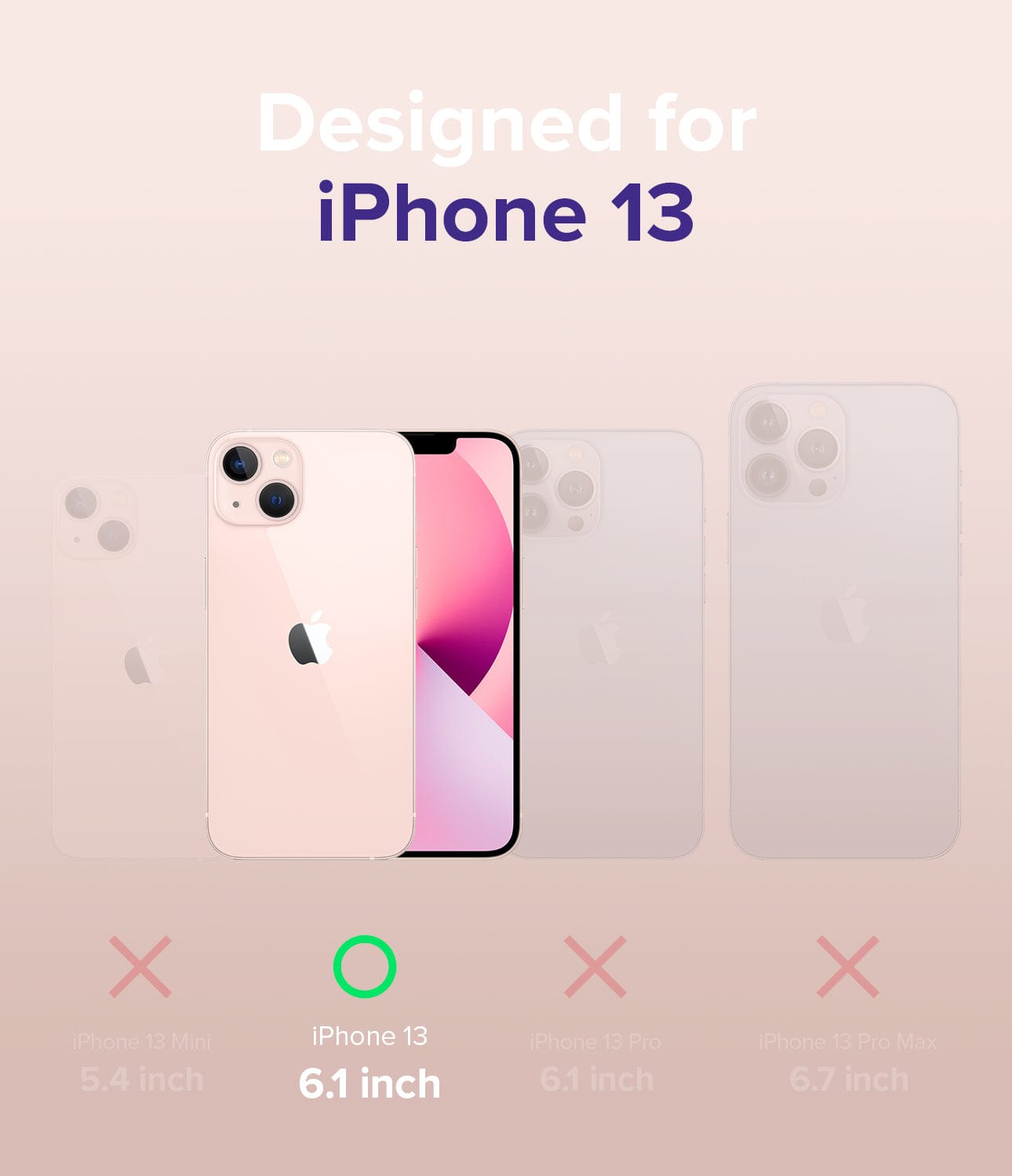 Clear case for iPhone 13 