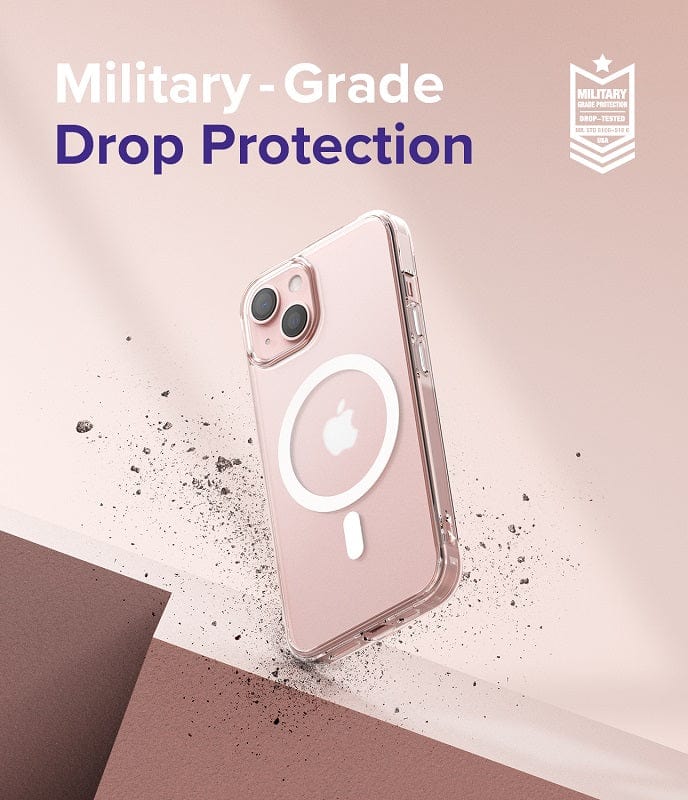 Military Grade drop protection for iPhone 13 case