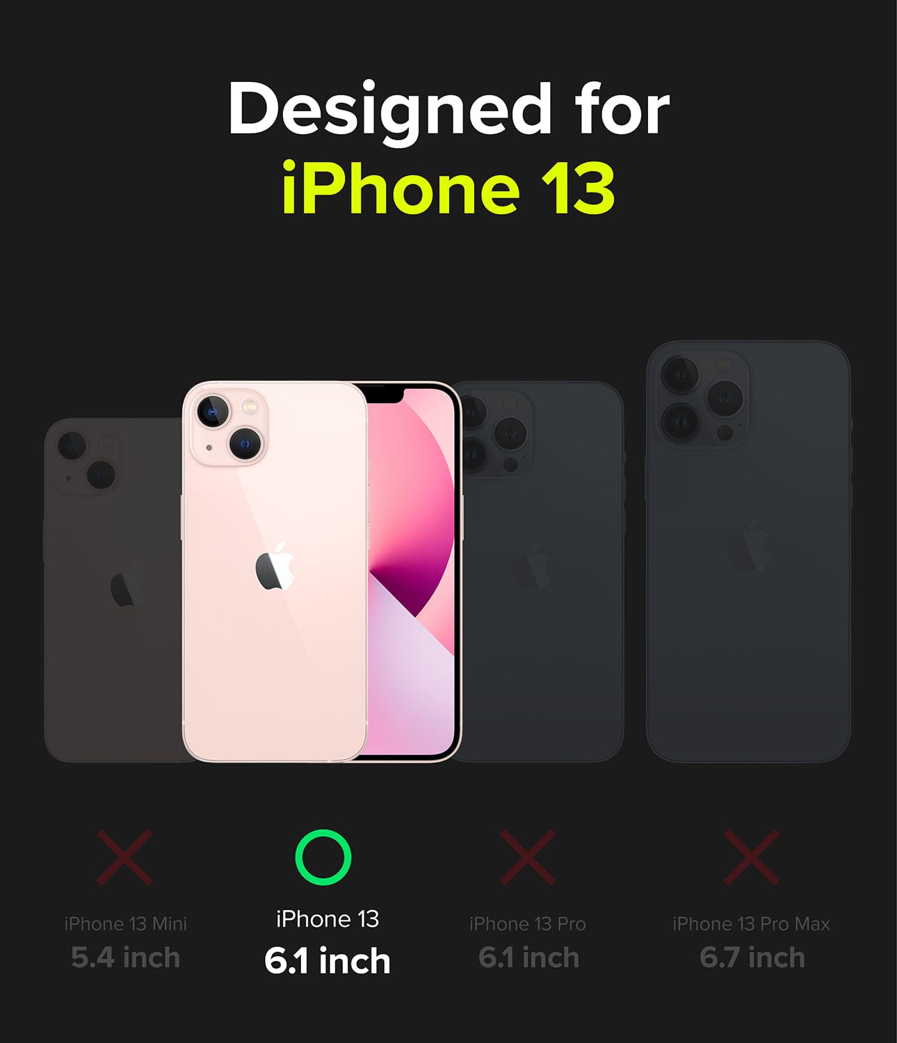 Ringke Designed case for iPhone 13 6.1 inch Case 