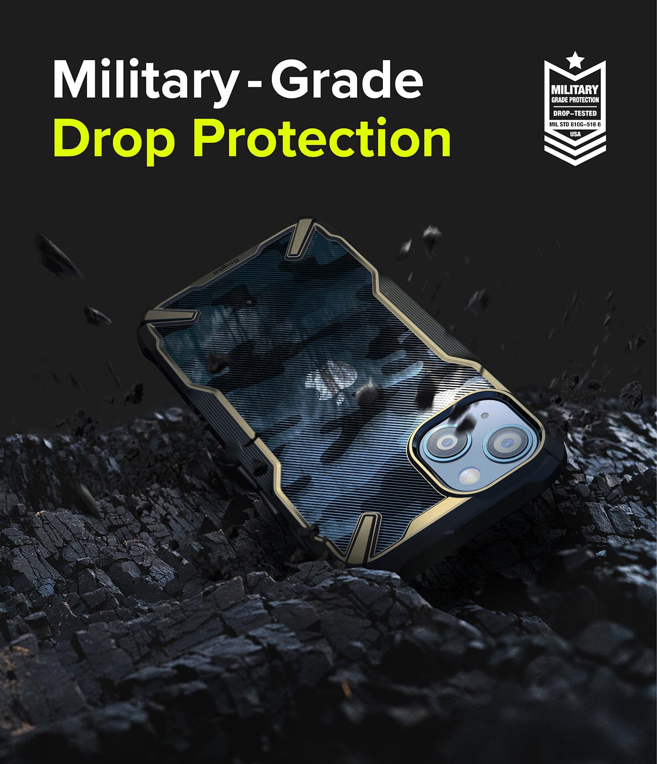 Military Grade drop protection for iPhone 13 