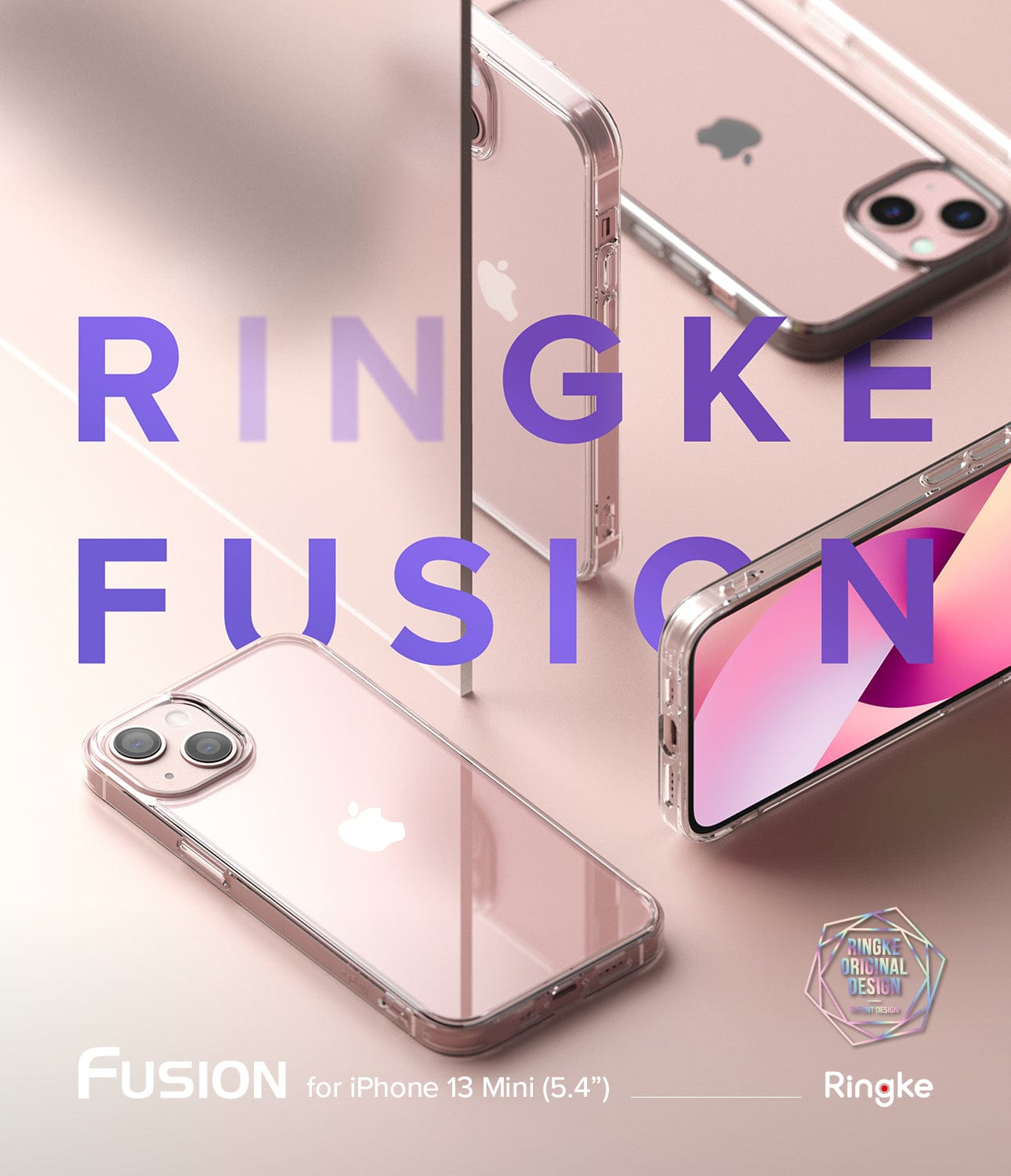 iPhone 13 Mini Fusion Clear Case By Ringke