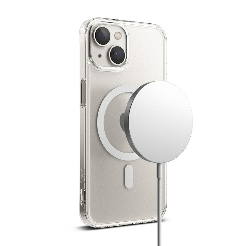 iPhone 14 6.1" Fusion Magnetic Matte Clear Case By Ringke