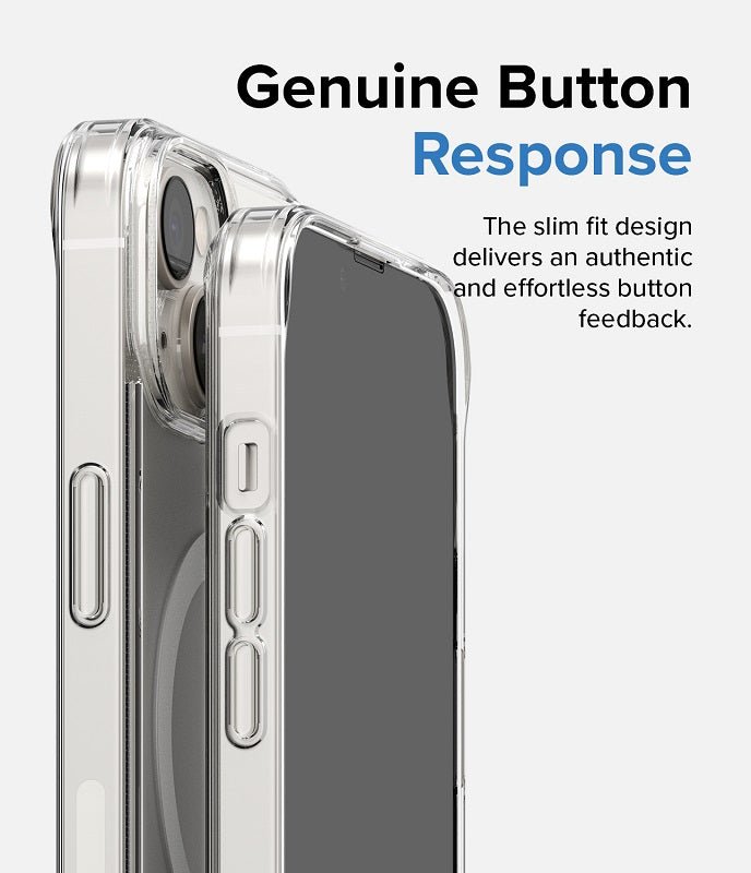 iPhone 14 6.1" Fusion Magnetic Matte Clear Case By Ringke