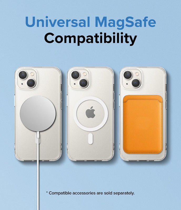 iPhone 14 6.1" Fusion Magnetic Matte Clear Case By Ringke