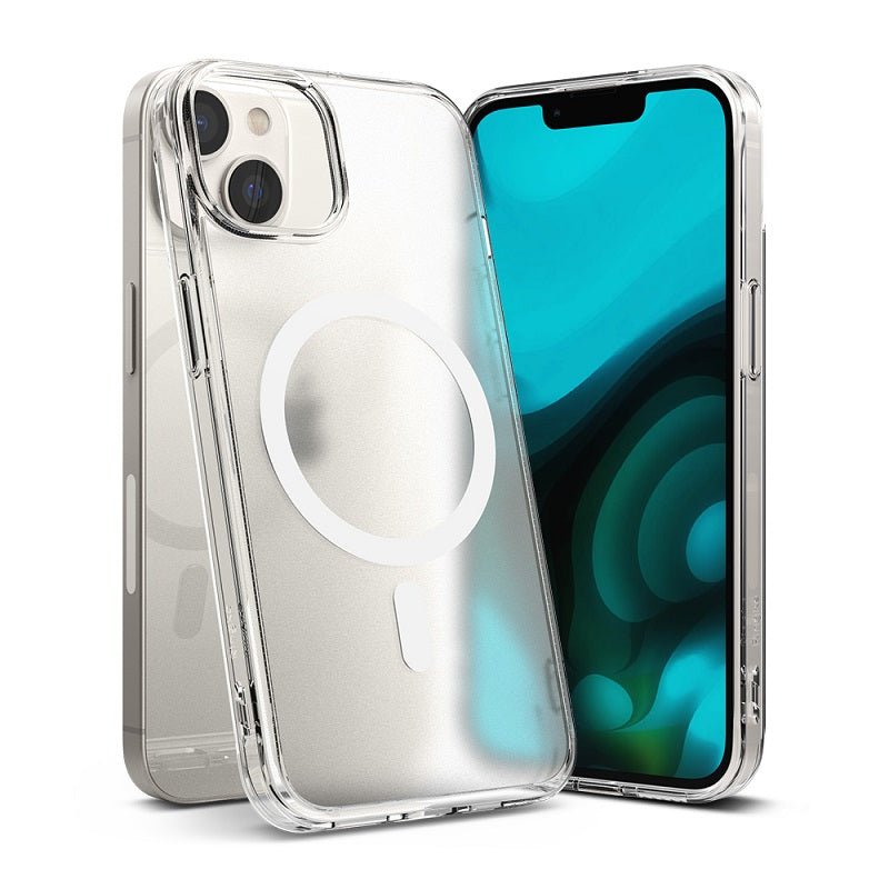 iPhone 14 6.1" Fusion Magnetic Matte Clear Case By Ringke