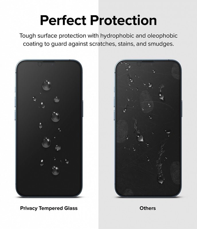 iPhone 14 Plus 6.7" / 13 Pro Max Privacy Tempered Glass by Ringke