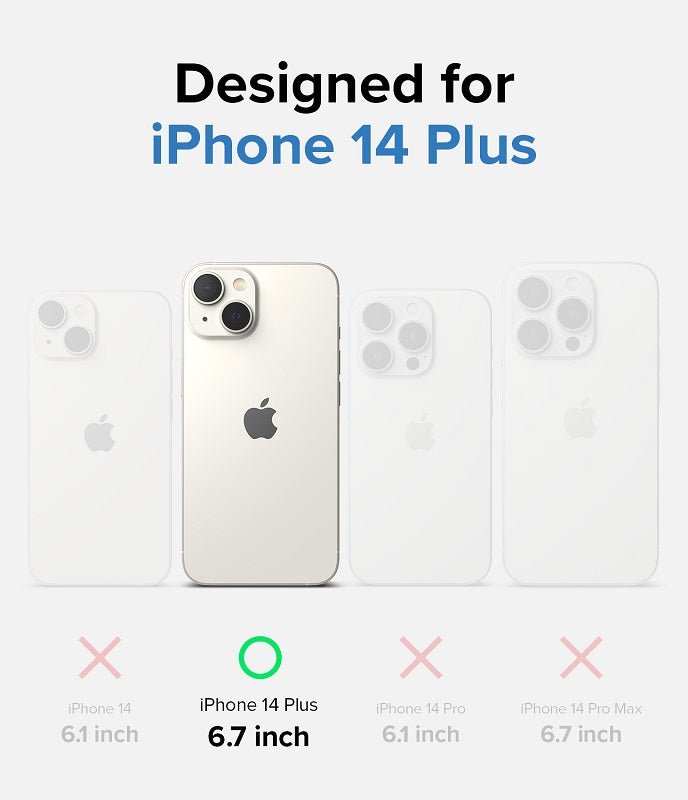 iPhone 14 Plus 6.7" Fusion Clear Case By Ringke