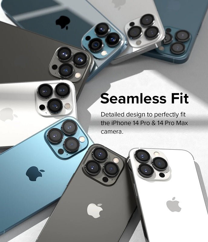Seamless lens protector for iphone 14 Pro max